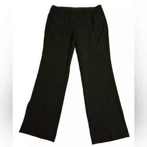 Lane Bryant Long Straight Leg Black Dress Pants Career Trousers Womens Size 18